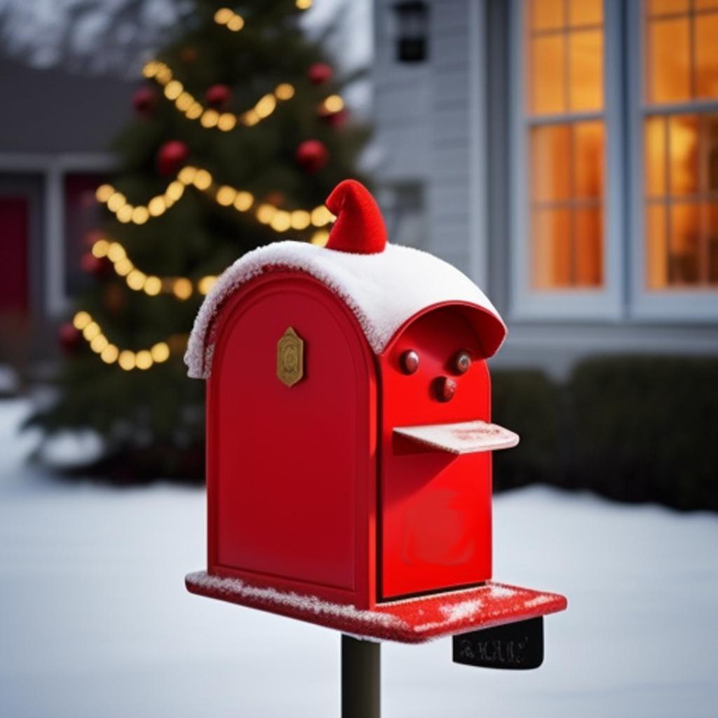 Santa Claus mail box